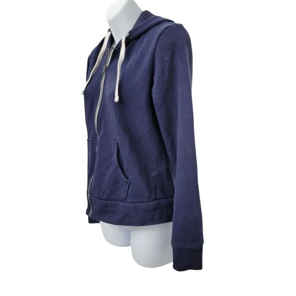 2/$20 George Navy Blue Zipper Up Hoodie Jacket Size: XS - Picture 7 of 13